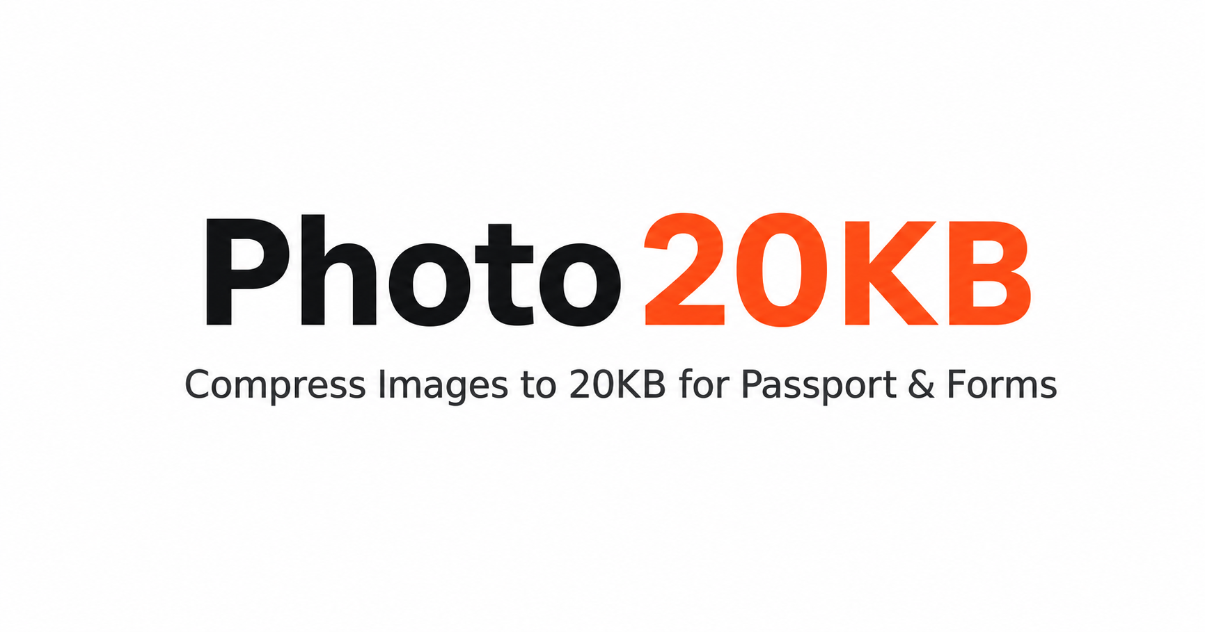 Pass Photo Compressor Compress Photo to 20KB Free — SSC, UPSC, Passport Forms
